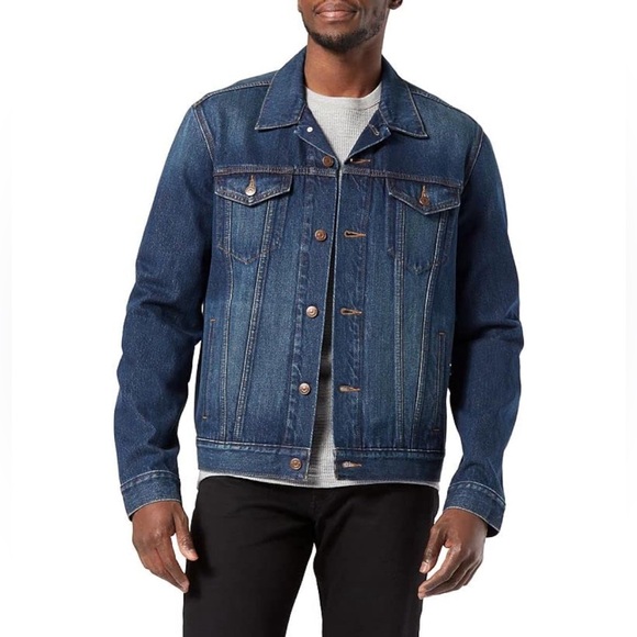 *NWOT* Signature Levi’s Gold Men’s Large Denim Jacket - Picture 2 of 7